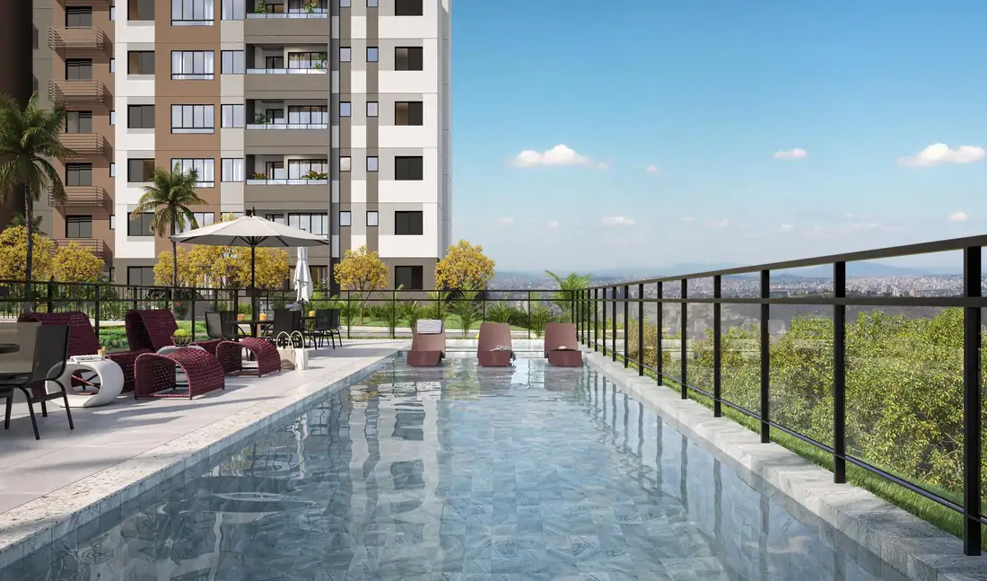 Piscina adulto com prainha do Città Fiore
